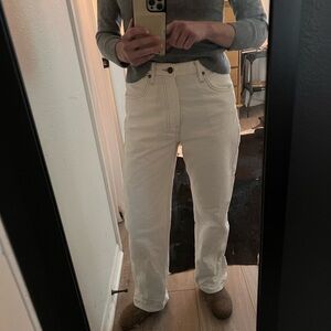 Imogene + Willie Augusta white Cotton Canvas